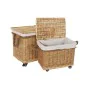 Set de basket DKD Home Decor osier (48 x 33 x 43 cm) de DKD Home Decor, Boîtes - Réf : S3028904, Prix : 129,42 €, Remise : %