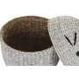 Panier à linge DKD Home Decor Blanc Souris Enfant Fibre (38 x 38 x 54 cm) de DKD Home Decor, Corbeilles à linge - Réf : S3028...