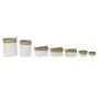 Juego de Cestas DKD Home Decor Blanco Algodón Fibra natural (41 x 41 x 52,5 cm) (7 Piezas) de DKD Home Decor, Cajas - Ref: S3...