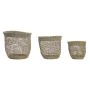 Basket set DKD Home Decor 35 x 35 x 35 cm Boho by DKD Home Decor, Boxes - Ref: S3028937, Price: 44,17 €, Discount: %