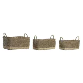 Juego de Cestas DKD Home Decor (45 x 30 x 24 cm) de DKD Home Decor, Cajas - Ref: S3028938, Precio: 60,23 €, Descuento: %