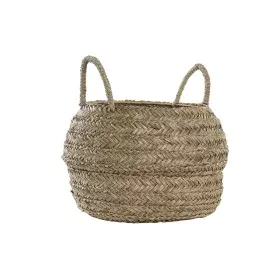 Decorative basket DKD Home Decor Natural Seagrass Boho 40 x 40 x 30 cm by DKD Home Decor, Boxes - Ref: S3028944, Price: 39,62...