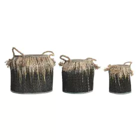 Basket set DKD Home Decor Colonial (44 x 44 x 48 cm) by DKD Home Decor, Boxes - Ref: S3028954, Price: 68,45 €, Discount: %