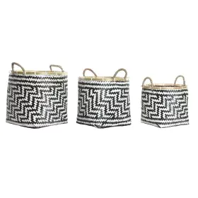 Set de basket DKD Home Decor Bambou 40 x 40 x 44 cm de DKD Home Decor, Boîtes - Réf : S3028958, Prix : 54,91 €, Remise : %