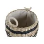 Conjunto de Cestas DKD Home Decor Preto Natural Fibra natural Colonial 30 x 30 x 25 cm (3 Peças) de DKD Home Decor, Caixas - ...