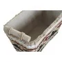 Conjunto de Cestas DKD Home Decor Poliéster Colonial Fibra (39 x 27 x 24 cm) de DKD Home Decor, Caixas - Ref: S3028973, Preço...