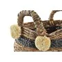 Set de basket DKD Home Decor Colonial Fibre (31 x 31 x 33 cm) de DKD Home Decor, Boîtes - Réf : S3028983, Prix : 48,15 €, Rem...