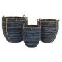 Set de basket DKD Home Decor Blue marine 56 x 56 x 60 cm de DKD Home Decor, Boîtes - Réf : S3029002, Prix : 199,44 €, Remise : %