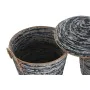 Basket set DKD Home Decor Rattan Boho (51 x 51 x 65 cm) by DKD Home Decor, Boxes - Ref: S3029004, Price: 249,60 €, Discount: %