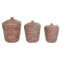 Set de basket DKD Home Decor Rotin (51 x 51 x 67 cm) de DKD Home Decor, Boîtes - Réf : S3029006, Prix : 249,60 €, Remise : %