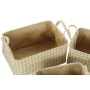 Juego de Cestas DKD Home Decor 40 x 30 x 20 cm de DKD Home Decor, Cajas y arcones de almacenaje - Ref: S3029009, Precio: 65,7...