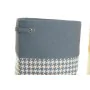 Laundry basket DKD Home Decor Houndstooth Metal Yellow Blue Grey Multicolour 30 x 40 cm 40 x 40 x 60 cm (3 Units) by DKD Home...