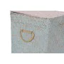 Juego de Cestos DKD Home Decor Rosa Celeste Boho 37 x 37 x 50 cm (3 Piezas) de DKD Home Decor, Cajas - Ref: S3029023, Precio:...