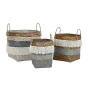 Set de basket DKD Home Decor 49 x 49 x 57 cm Bambou Boho de DKD Home Decor, Boîtes - Réf : S3029047, Prix : 133,78 €, Remise : %