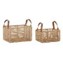 Juego de Cestas DKD Home Decor Metal Cuerda Boho (36 x 27 x 33 cm) (36 x 27 x 20 cm) de DKD Home Decor, Cajas - Ref: S3029057...