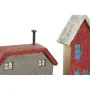 Figurine Décorative DKD Home Decor Multicouleur Fer Maisons (60 x 10 x 24 cm) de DKD Home Decor, Objets de décoration - Réf :...