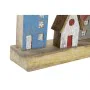 Figurine Décorative DKD Home Decor Multicouleur Fer Maisons (60 x 10 x 24 cm) de DKD Home Decor, Objets de décoration - Réf :...