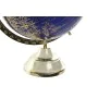 Globe DKD Home Decor Blue Golden Metal 27 x 25 x 36 cm by DKD Home Decor, Geography - Ref: S3029115, Price: 31,22 €, Discount: %