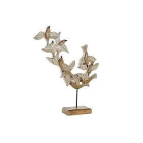 Figurine Décorative DKD Home Decor Beige Fer Oiseaux (49 x 11,5 x 63 cm) de DKD Home Decor, Objets de décoration - Réf : S302...