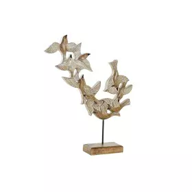 Figura Decorativa DKD Home Decor Bege Ferro Pássaros (49 x 11,5 x 63 cm) de DKD Home Decor, Adornos - Ref: S3029180, Preço: 6...