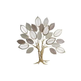 Décoration murale DKD Home Decor Marron Beige Doré Arbre 100 x 6,4 x 97,8 cm de DKD Home Decor, Objets de décoration - Réf : ...