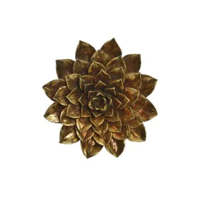 Wanddekoration DKD Home Decor Gold Blume 23 x 3 x 23 cm von DKD Home Decor, Ornamente - Ref: S3029429, Preis: 15,28 €, Rabatt: %