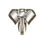 Décoration murale DKD Home Decor Miroir Eléphant Doré Résine (41 x 11 x 38 cm) de DKD Home Decor, Objets de décoration - Réf ...