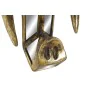 Decoração de Parede DKD Home Decor Espelho Elefante Dourado Resina (41 x 11 x 38 cm) de DKD Home Decor, Adornos - Ref: S30294...