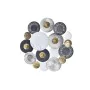 Décoration murale DKD Home Decor Multicouleur Sphère 80 x 4,5 x 80 cm Urbaine de DKD Home Decor, Objets de décoration - Réf :...