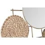 Décoration murale DKD Home Decor Miroir Naturel Métal Marron Cuivre Fibre (72 x 3,5 x 74 cm) de DKD Home Decor, Objets de déc...