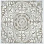 Decoración de Pared DKD Home Decor Blanco Mandala Madera MDF (60 x 2 x 60 cm) de DKD Home Decor, Adornos - Ref: S3029478, Pre...