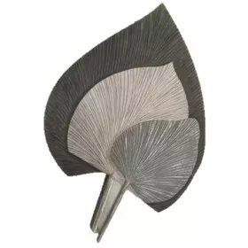 Décoration murale DKD Home Decor Gris Bois MDF Feuille d'une plante (59 x 2 x 91 cm) de DKD Home Decor, Objets de décoration ...