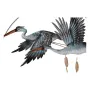 Wall Decoration DKD Home Decor 71 x 5 x 71 cm Heron (2 Units) by DKD Home Decor, Ornaments - Ref: S3029509, Price: 109,87 €, ...