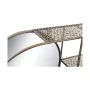 Espejo de pared DKD Home Decor Espejo Dorado Metal Moderno (80 x 13 x 35 cm) de DKD Home Decor, Espejos de pared - Ref: S3029...