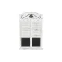 Espelho de parede DKD Home Decor Espelho Preto Madeira Janelas Branco (60 x 7 x 94 cm) de DKD Home Decor, Espelhos de parede ...