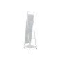 Specchio da terra DKD Home Decor Bianco Metallo Specchio Rettangolare 30 x 40 cm 39 x 40 x 160 cm di DKD Home Decor, Specchi ...