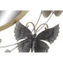 Miroir mural DKD Home Decor 75 x 6,5 x 73 cm Verre Doré Métal Papillons Mauve de DKD Home Decor, Miroirs muraux - Réf : S3029...