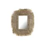 Espelho de parede DKD Home Decor Cristal Natural Jute (50 x 2 x 60 cm) de DKD Home Decor, Espelhos de parede - Ref: S3029633,...