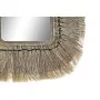 Miroir mural DKD Home Decor Verre Naturel Jute (50 x 2 x 60 cm) de DKD Home Decor, Miroirs muraux - Réf : S3029633, Prix : 79...