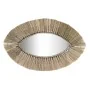 Wall mirror DKD Home Decor Crystal Natural Jute (54 x 3 x 34 cm) by DKD Home Decor, Wall-Mounted Mirrors - Ref: S3029638, Pri...