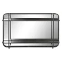 Wall mirror DKD Home Decor Black Metal (80 x 12 x 50 cm) by DKD Home Decor, Wall-Mounted Mirrors - Ref: S3029687, Price: 121,...