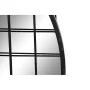 Miroir mural DKD Home Decor Noir Métal (47,5 x 2,3 x 70 cm) de DKD Home Decor, Miroirs muraux - Réf : S3029689, Prix : 61,20 ...