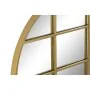 Espejo de pared DKD Home Decor 60 x 2,5 x 60 cm Cristal Dorado Hierro Ventana (60 Piezas) de DKD Home Decor, Espejos de pared...