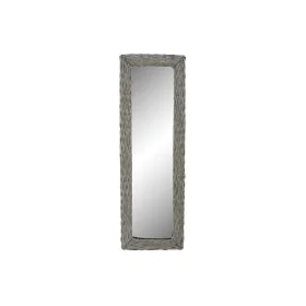 Espejo de pared DKD Home Decor Espejo Gris Mimbre Cottage (43 x 4 x 133 cm) (43 x 4 x 132 cm) de DKD Home Decor, Espejos de p...