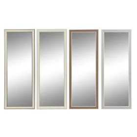 Wall mirror DKD Home Decor 36 x 2 x 95,5 cm Crystal Brown White Dark grey polystyrene (4 Pieces) by DKD Home Decor, Wall-Moun...