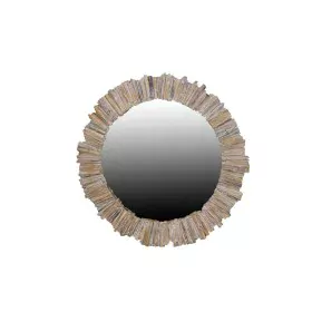 Miroir mural DKD Home Decor Sapin Verre Aluminium Blanc Troncs (112 x 4 x 112 cm) de DKD Home Decor, Miroirs muraux - Réf : S...