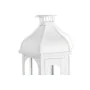 Lantern DKD Home Decor Crystal Metal White (20 x 17 x 55 cm) by DKD Home Decor, Candelabras and candle holders - Ref: S302979...