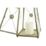 Farol DKD Home Decor Cristal Dorado Metal (18 x 18 x 36 cm) de DKD Home Decor, Candelabros y portavelas - Ref: S3029801, Prec...