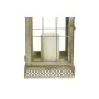 Farol DKD Home Decor Cristal Dorado Metal (18 x 13 x 43 cm) de DKD Home Decor, Candelabros y portavelas - Ref: S3029802, Prec...