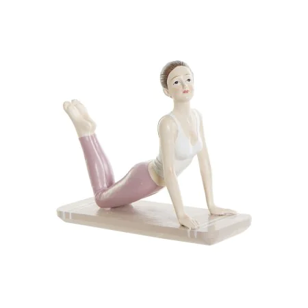 Deko-Figur DKD Home Decor Rosa Yoga Scandi 16 x 6 x 13 cm von DKD Home Decor, Ornamente - Ref: S3029833, Preis: 11,41 €, Raba...